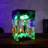 Valorant Jett Epoxy Resin Lamp, Night Light