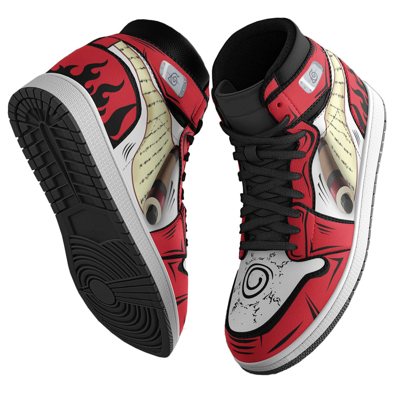 Naruto Sage Mode Custom Shoes Naruto Anime Boot Sneakers