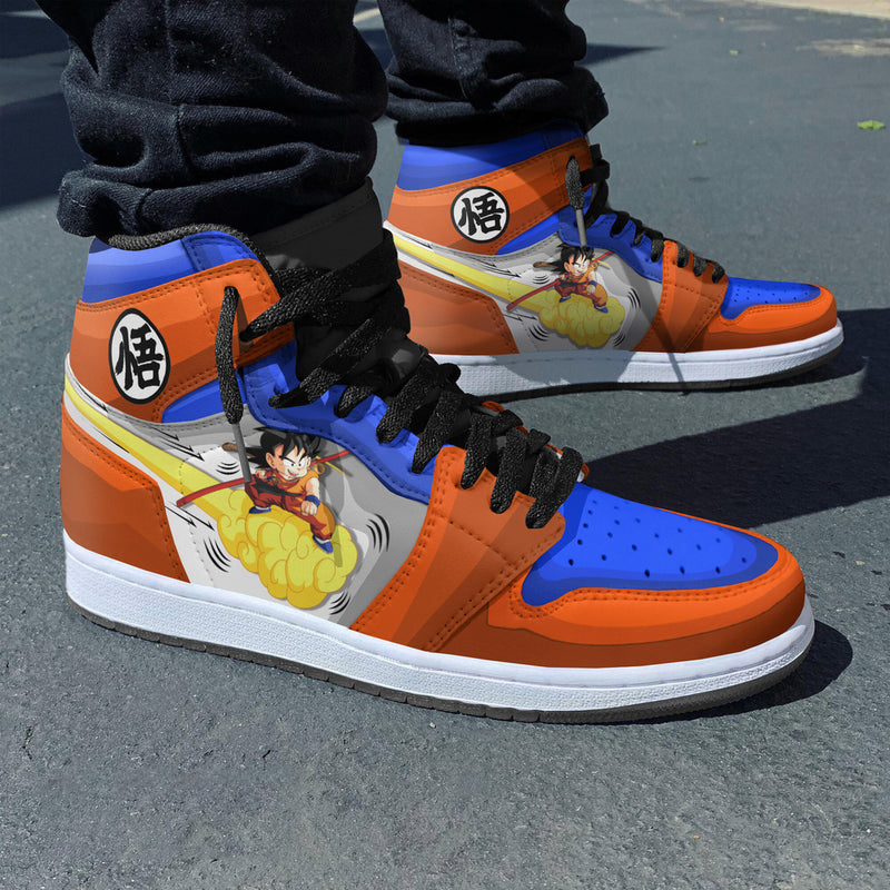 Son Goku Kid 3D Shoes Custom Dragon Ball Anime Boot Sneakers