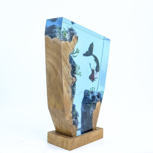 Mermaid Deep Sea Exploration - High Quality Epoxy Resin Lamp