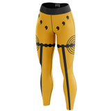 Nine-Tails Chakra Mode Shippuden Custom Unisex Leggings Spats Training Tights