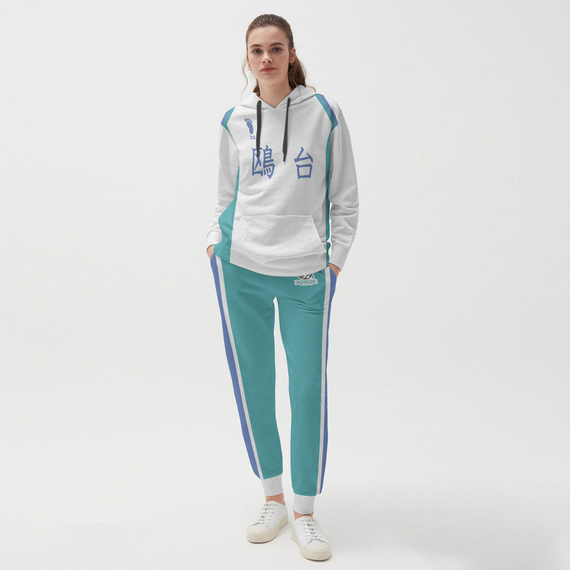 Kamomedai High Haikyuu Hoodie And Jogger Set Anime Clothes