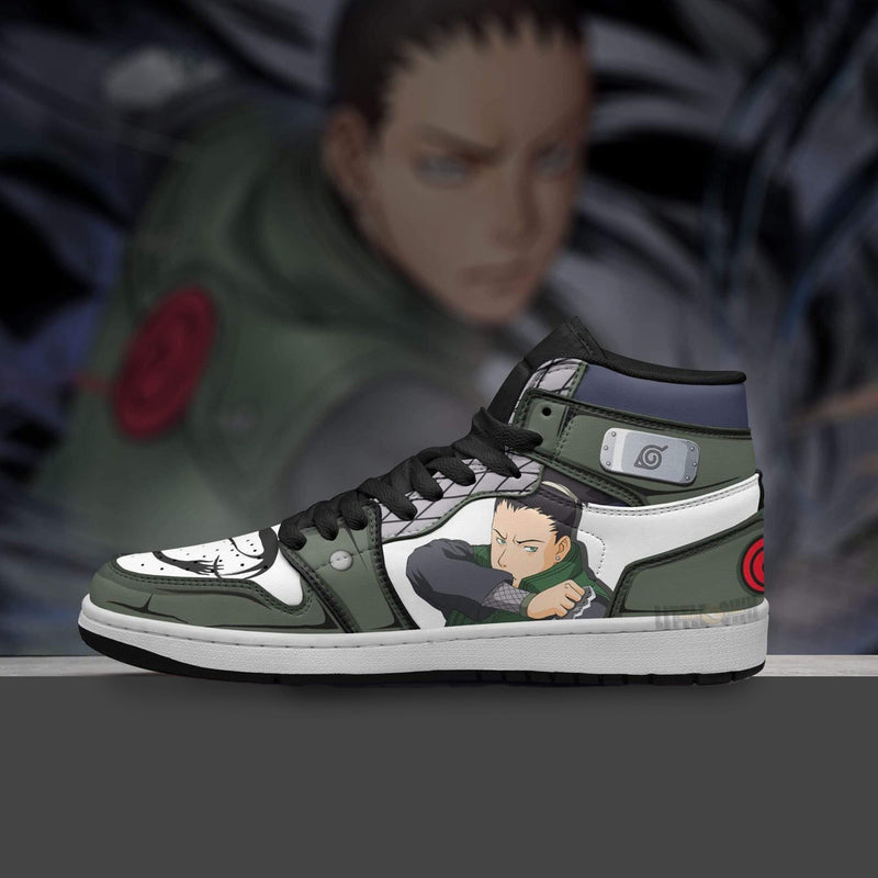 Shikamaru Nara Boot Sneakers Custom Naruto Anime Shoes