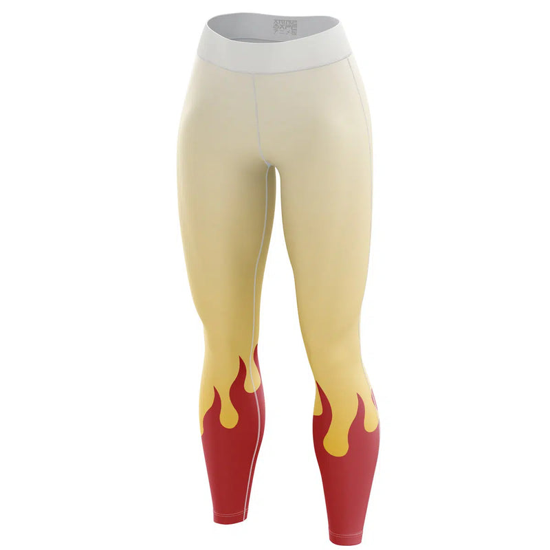 Kyojuro Demon Slayer Custom Unisex Leggings Spats Training Tights