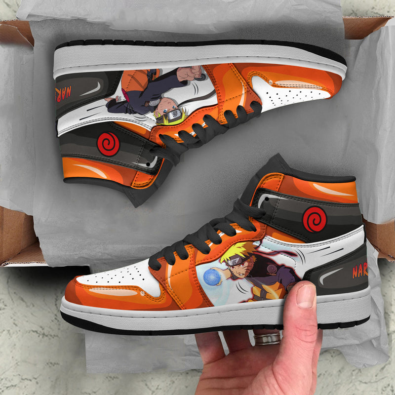 Naruto Uzumaki Sneakers Custom Naruto Anime Shoes New Version