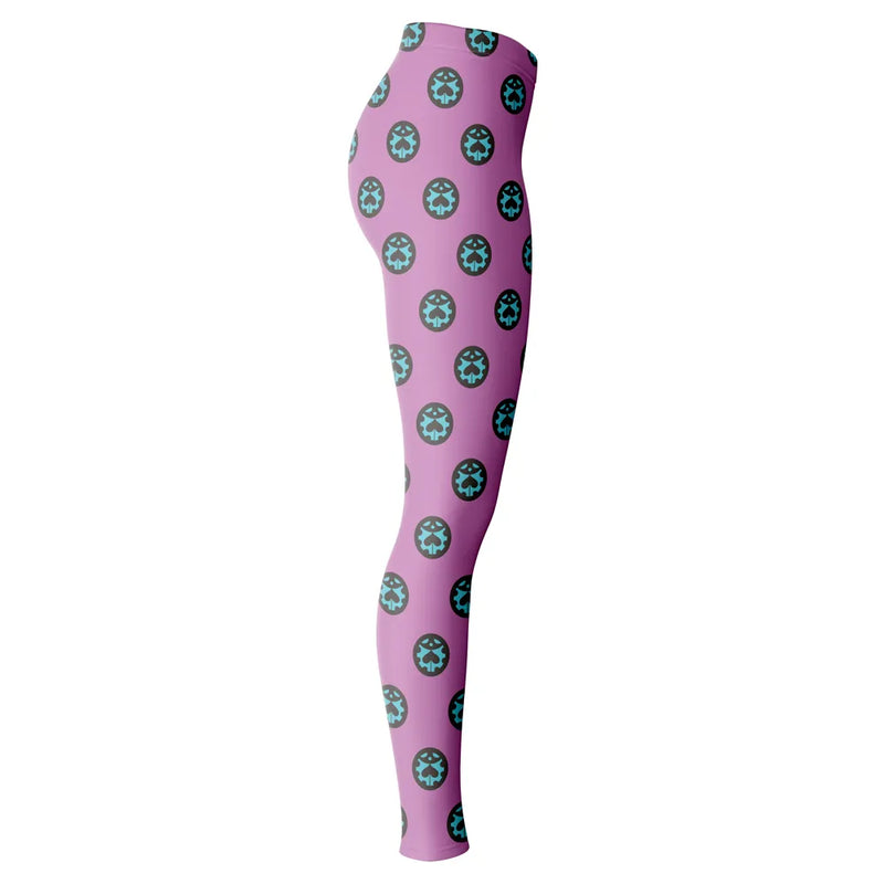 Giorno Giovanna Anime Jojo’s Bizarre Adventure Leggings