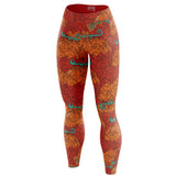 Mera Mera No Mi Devil Fruit One Piece Custom Unisex Leggings Spats Training Tights