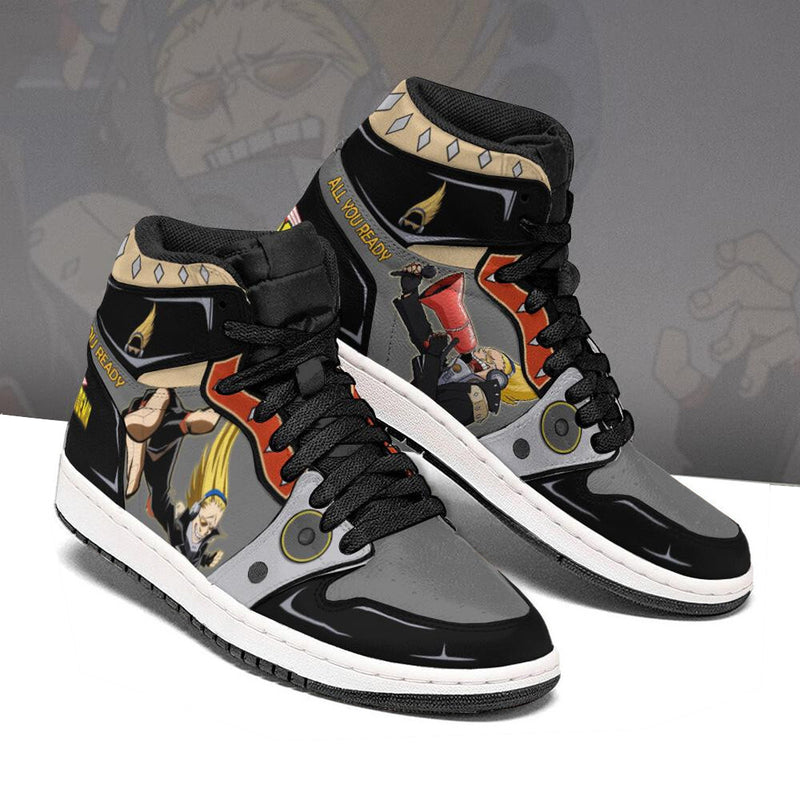 Present Mic Shoes Custom My Hero Academia Anime Boot Sneakers