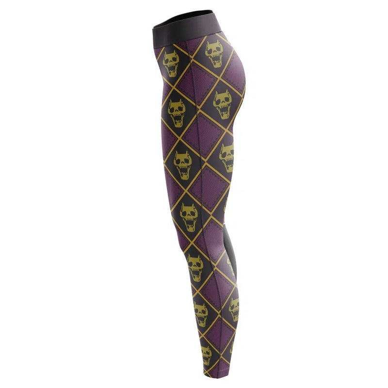 Yoshikage Kira Killer Queen Jojo’s Bizarre Adventure Leggings