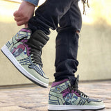 Akaza Sneakers Custom Demon Slayer Anime Shoes