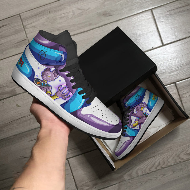 Beerus Sneakers Limited Edition Dragon Ball Anime Shoes Ver 1