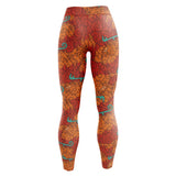 Mera Mera No Mi Devil Fruit One Piece Custom Unisex Leggings Spats Training Tights