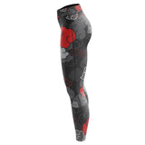 Black Aloha Akatsuki Custom Unisex Leggings Spats Training Tights