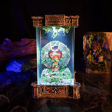 Zelda Majora's Mask Skull Kid Hyrule Warriors Diorama Epoxy Resin Lamp, Night Light, Wireless Lights