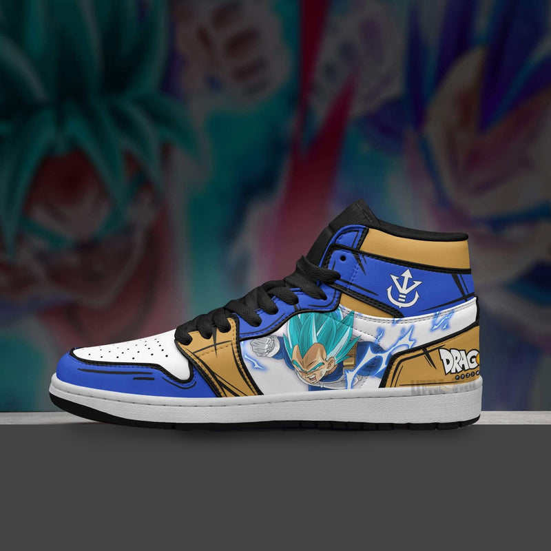 Vegeta vs Goku Boot Sneakers Custom Dragon Ball Anime Shoes