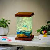 Pokemon Spheal Epoxy Resin Lamp, Night Light