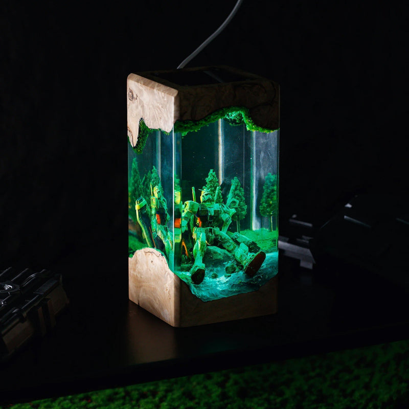 Abandon Gundam Epoxy Resin Lamp, Night Light