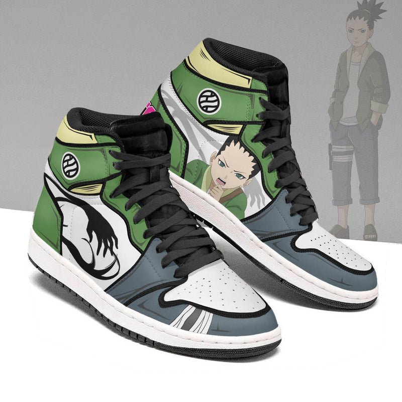 Shikadai Nara Anime Shoes Boruto Custom Boot Sneakers