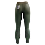 Survey Corps Attack on Titan Custom Unisex Leggings Spats Training Tights