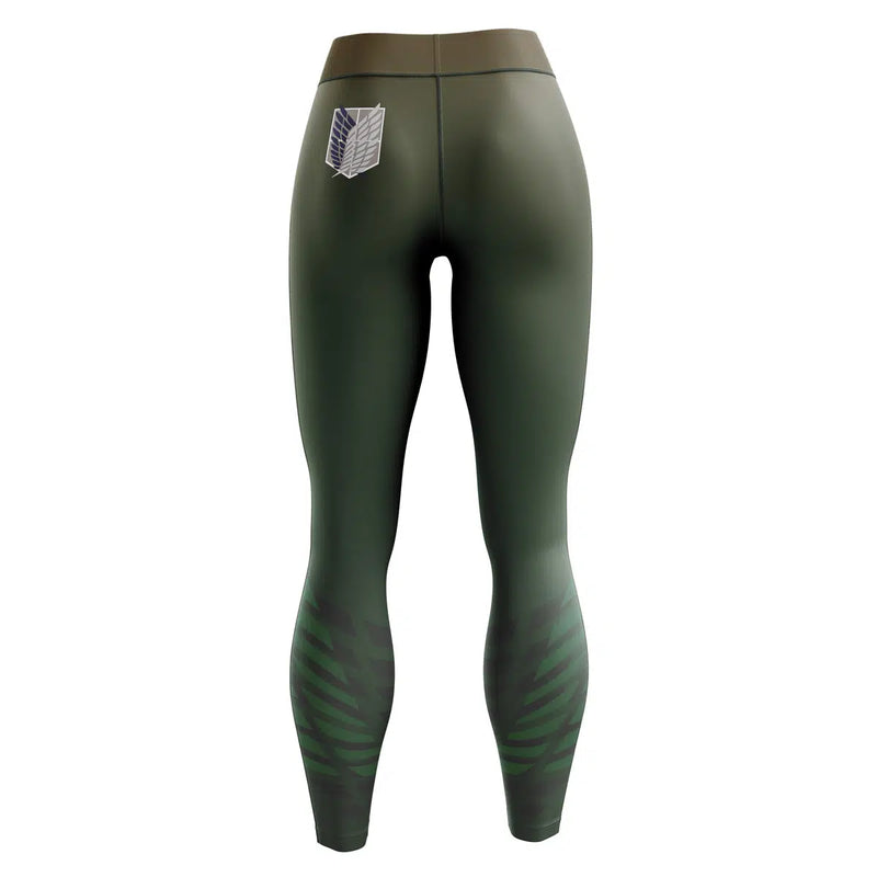 Survey Corps Attack on Titan Custom Unisex Leggings Spats Training Tights