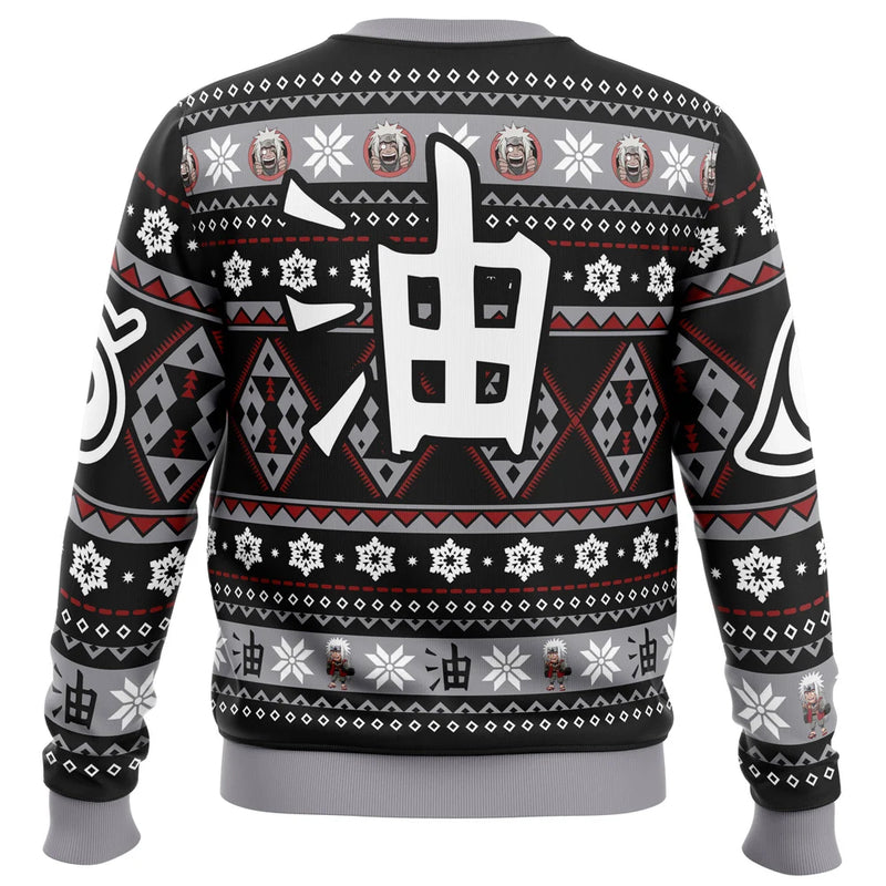 Christmas Jiraiya Naruto Ugly Christmas Sweater