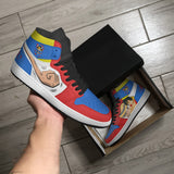 Luffy Sneakers Custom One Piece Anime Shoes Model Ver