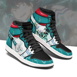 Deku Shoes Custom My Hero Academia Anime Boot Sneakers Delaware Smash