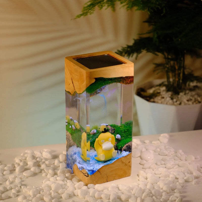 Pokemon Psyduck Epoxy Resin Lamp, Night Light