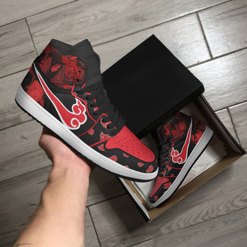 Akatsuki Sneakers Custom Naruto Anime Shoes Special Edition