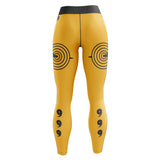 Nine-Tails Chakra Mode Shippuden Custom Unisex Leggings Spats Training Tights