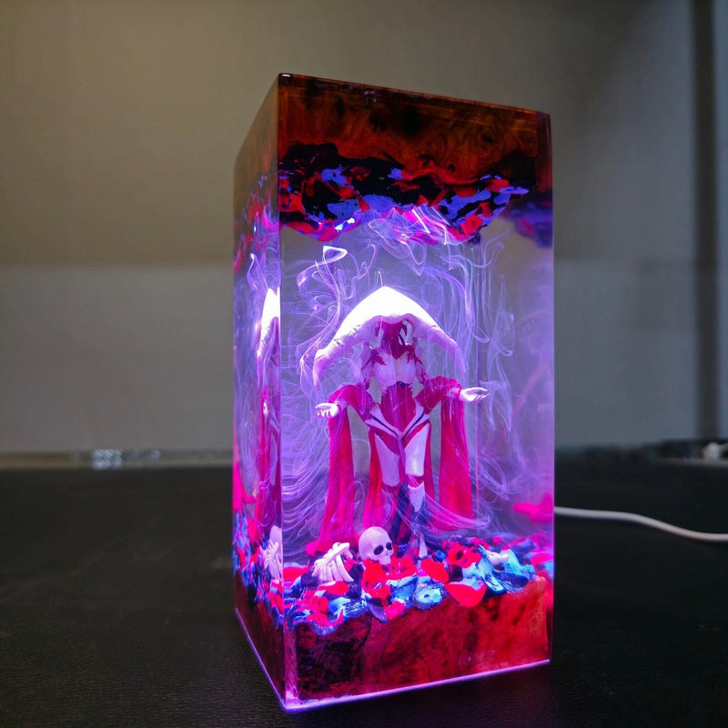 Elesh Norn Mother Of Machines Epoxy Resin Lamp, Night Light