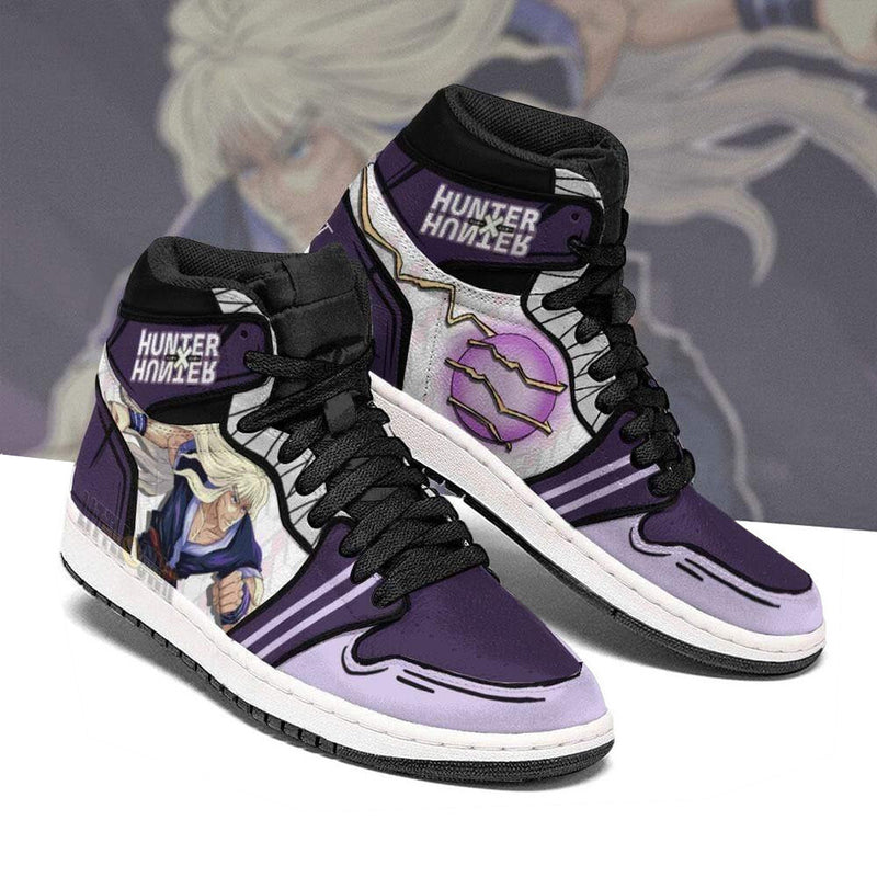 Hunter x Hunter Shoes Anime Sneakers Custom Boot Silva Zoldyck