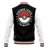 Poke League Champion Pokemon Varsity Jacket