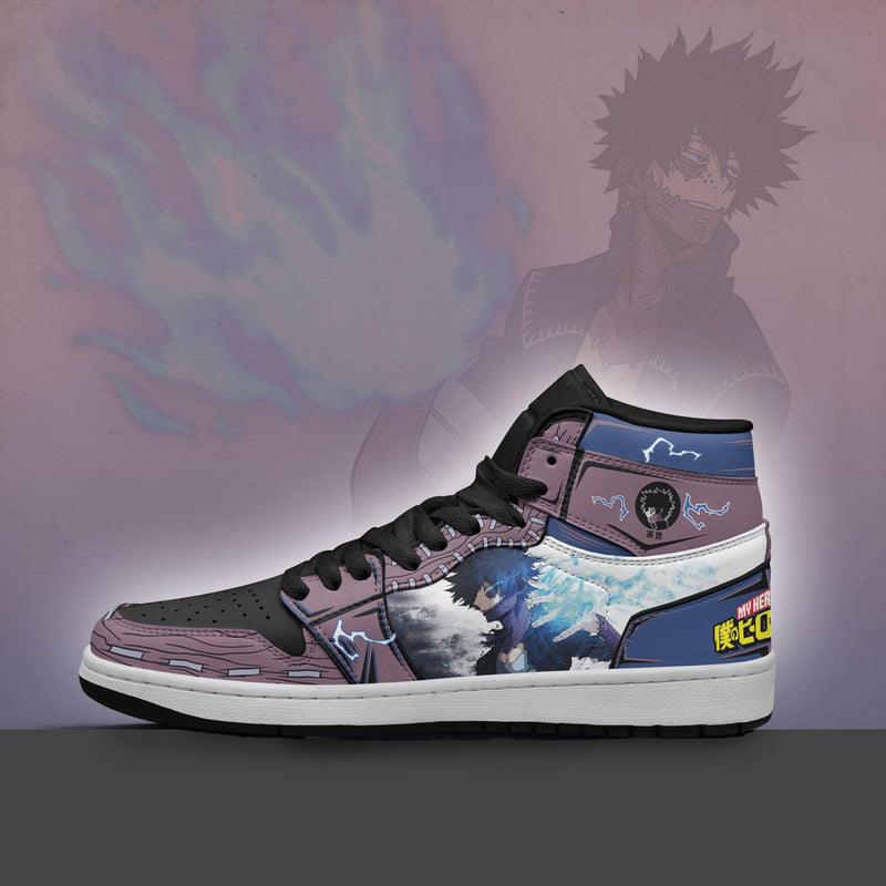 Dabi Shoes MHA Boot Sneakers Custom My Hero Academia Anime