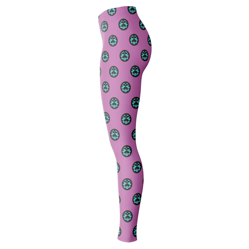 Giorno Giovanna Anime Jojo’s Bizarre Adventure Leggings