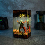 Mahito Jujutsu Kaisen Epoxy Resin Lamp, Night Light