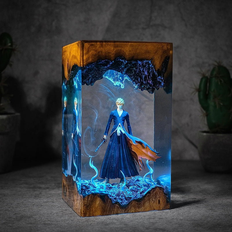 Bleach Kurosaki Ichigo Epoxy Resin Lamp, Night Light