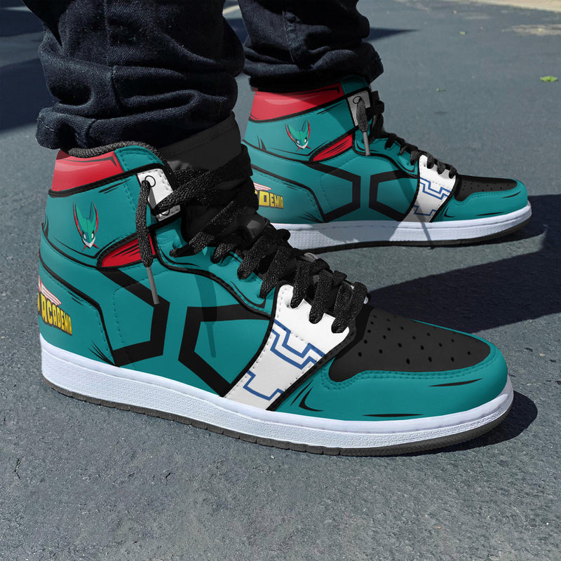 Deku Uniform Cosplay Shoes Izuku Midoriya My Hero Academia Anime Boot Sneakers