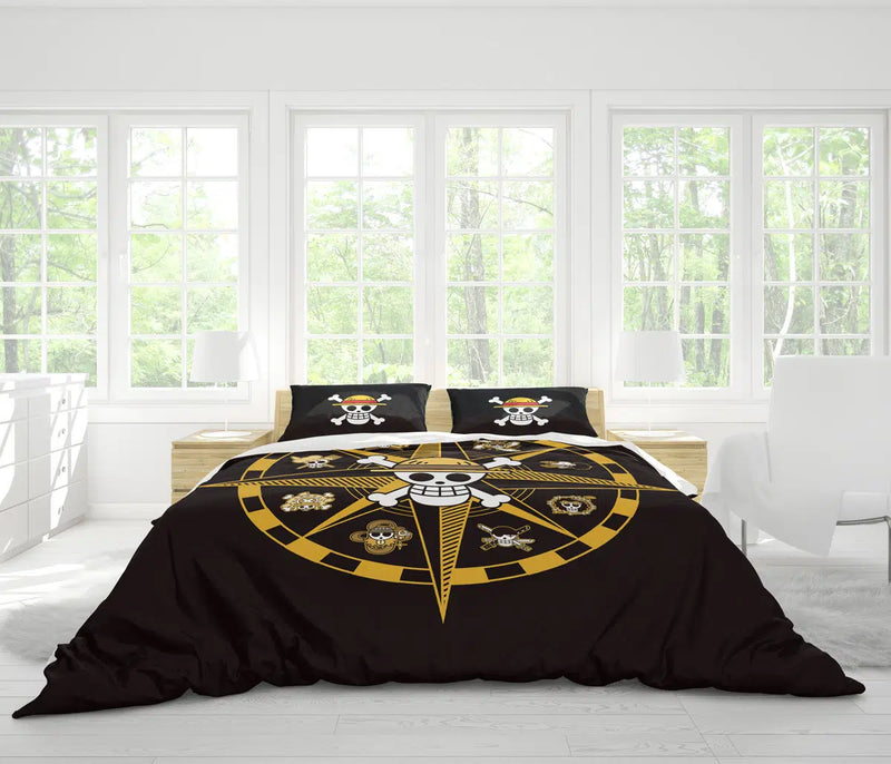 Straw Hat Grand Fleet One Piece Bedding Set