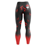 Uchiha Symbol Itachi Shippuden Custom Unisex Leggings Spats Training Tights