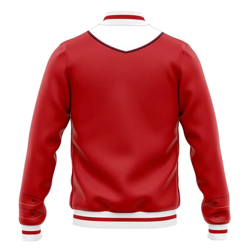 Jaden Yuki Slifer Red Yugioh GX Varsity Jacket