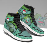 Bulbasaur Shoes Custom Pokemon Anime Boot Sneakers