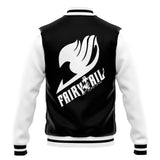 Black Fairy Tail Varsity Jacket