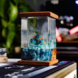 Pokemon Mega Swampert Epoxy Resin Lamp, Night Light