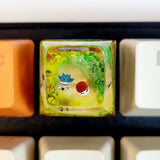 Rick and Morty Artisan Keycaps Epoxy Resin