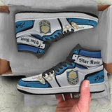 Blue Rose Boot Sneakers Custom Black Clover Anime Shoes