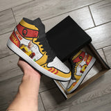 Pikachu x Saitama Custom One Punch Man Boot Sneakers Anime Pokemon Shoes