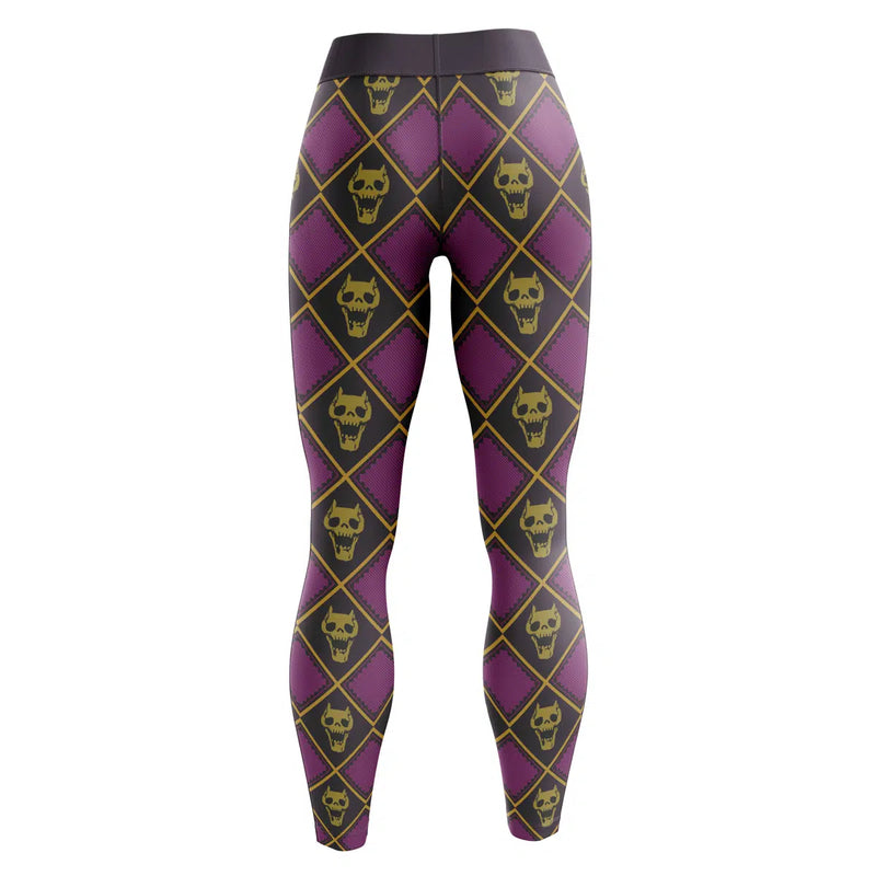 Kira Killer Queen Jojo’s Bizarre Adventure Custom Unisex Leggings Spats Training Tights