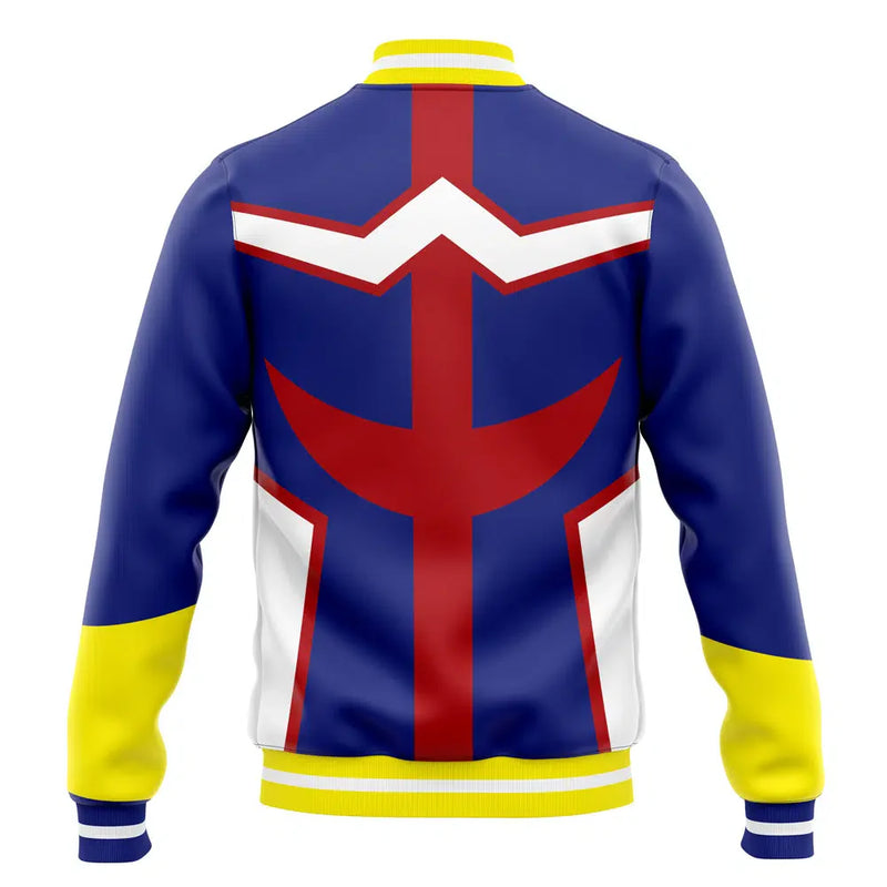 All Might My Hero Academia Varsity Jacket