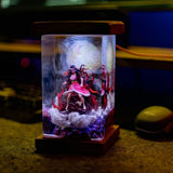 Demon Slayer Kamado Nezuko Epoxy Resin Lamp, Night Light